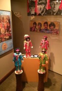 Part of Rod Mandeville's collection of Beatles memorabilia.